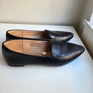 A New Day Target Women Hayes Black Pointy Toe Flat Loafers 6.5